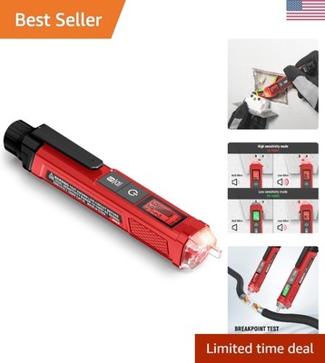 Voltage Tester/Non-Contact Voltage Tester with Signal Percentage, Dual Range ...
