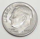 1967 P Roosevelt Dime AVE CIRCULATED **FREE SHIPPING**
