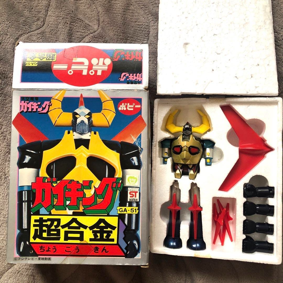 Popy CHOGOKIN Gaiking GA-51 Die-Cast 1976 Vintage Super Robot Rare