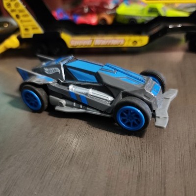 VTG Slot Car Hot Wheels Untested Looks Very Good Grey w/Blue 89