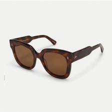 Veronica Beard x Chimi 08 oversized sunglasses Brown Tortoise