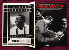 CODA CANADA'S JAZZ MAG JUN/JUL 1989 OSCAR PETERSON; CANADIAN JAZZ BOOKS, RECORDS