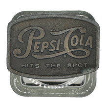 Vintage Pepsi-Cola Hits the Spot, Brass Belt Buckle