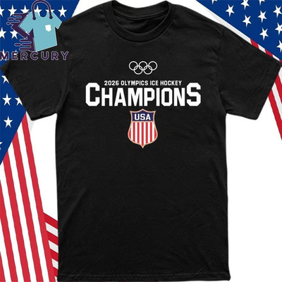 #ad #ad USA 2026 Olympic ICE Hockey Champions Shirt $27.99