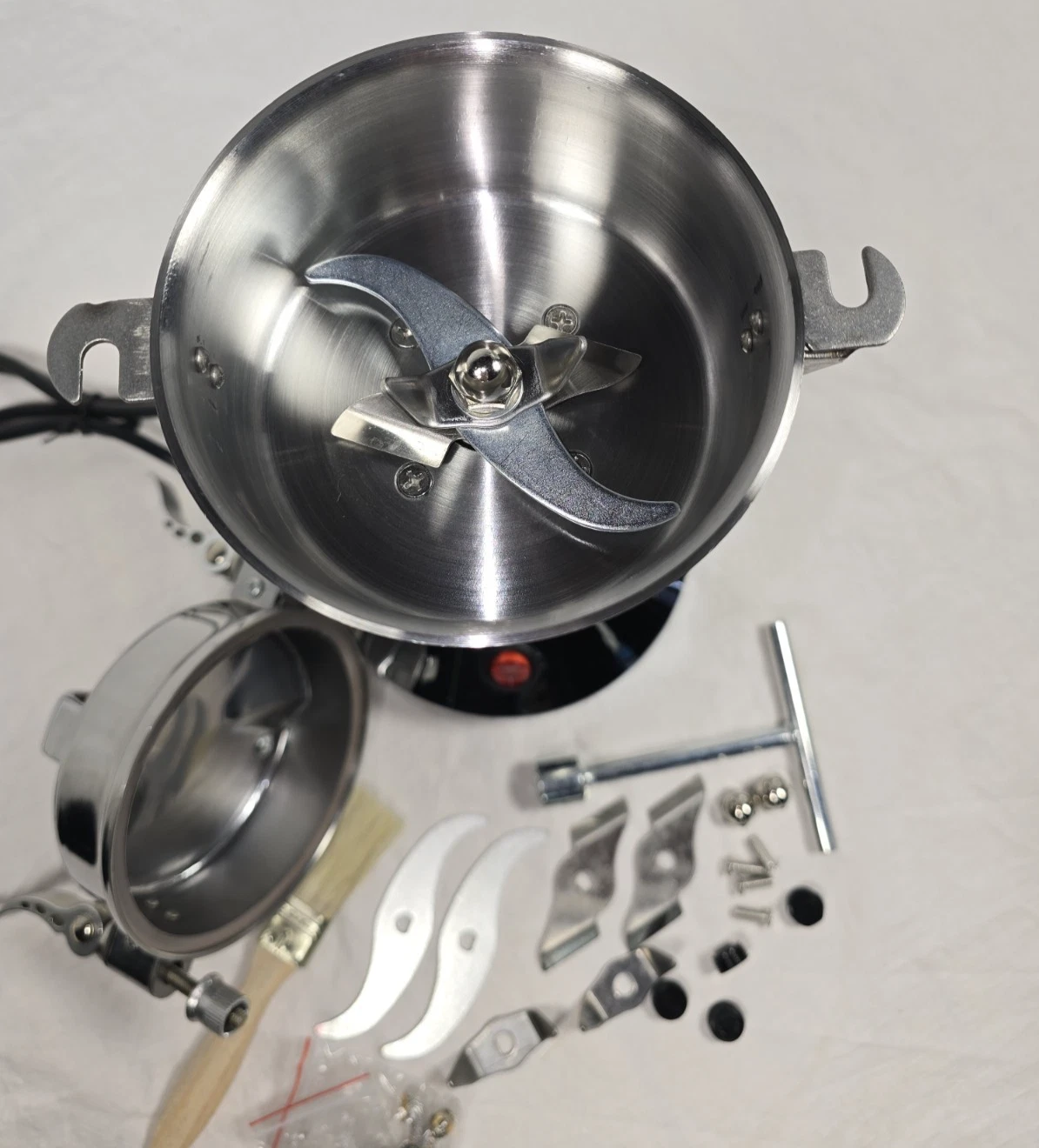 Al Marwani 900W Electric Spice Grinder Grain Mill Herb High Speed w/ Video