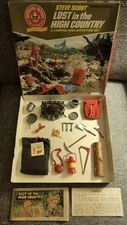 1974 Kenner Steve Scout Lost in the High Country Camping Adventure Set New 
