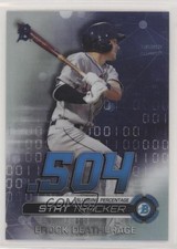 2019 Bowman Chrome Stat Tracker Brock Deatherage #ST-BD 2k5