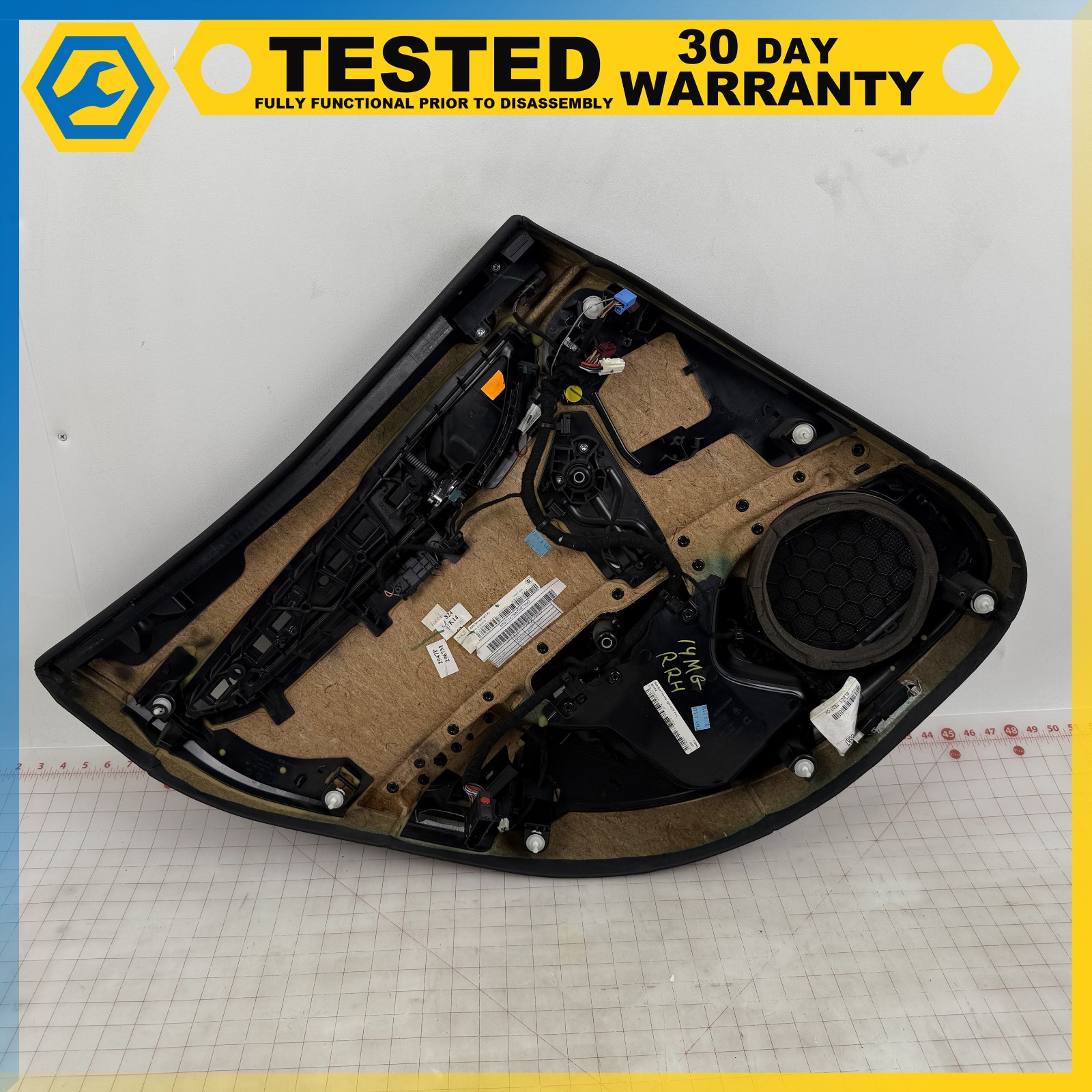 14-17 MASERATI GHIBLI REAR RIGHT PASSENGER SIDE INTERIOR DOOR PANEL OEM