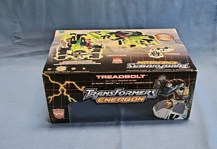 Transformers Energon Treadbolt avec Rollbar 2003 MISB Hasbro