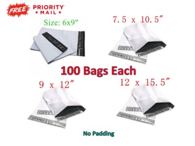 500 Buste Autosigillanti Per E-commerce Buste PoliMailer Autosigillanti Mix 500 Pezzi - 400 Buste 6x9" 100 Buste 7.5x10.5", Per Spedizioni Buste Poly Mailer 6x9 7.5x10.5 - Foto 9