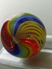 JODY FINE LARGE HAND MADE GLASS LATTICINO MARBLE APPX. 1.16 " — photo 7