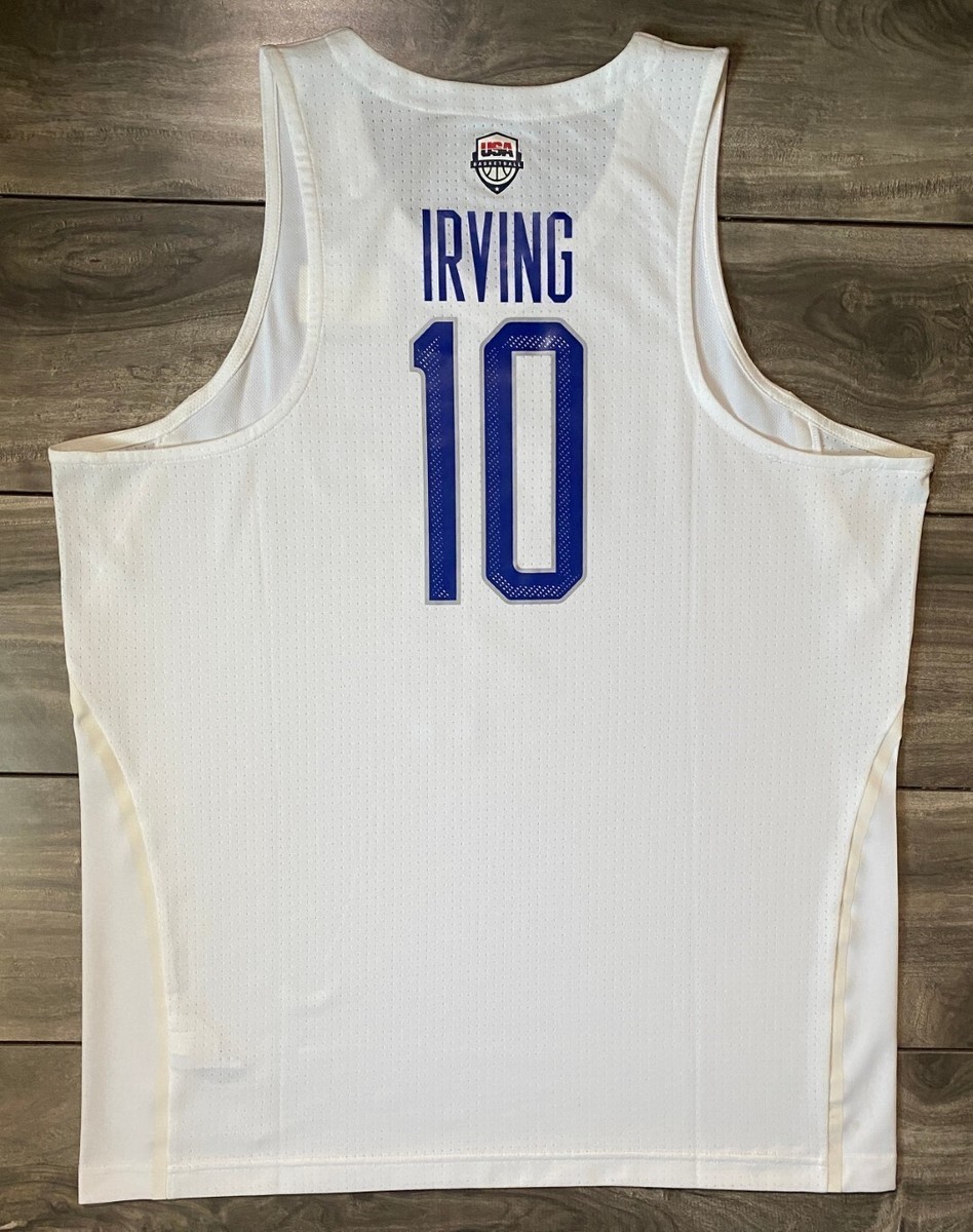 Nike Team USA Basketball Kyrie Irving #10 Basketball Jersey White