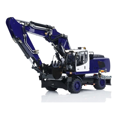 Excavadora de control remoto hidráulico de metal 1/14 R946 modelo de excavadoras de radio control - Imagen 8 de 24