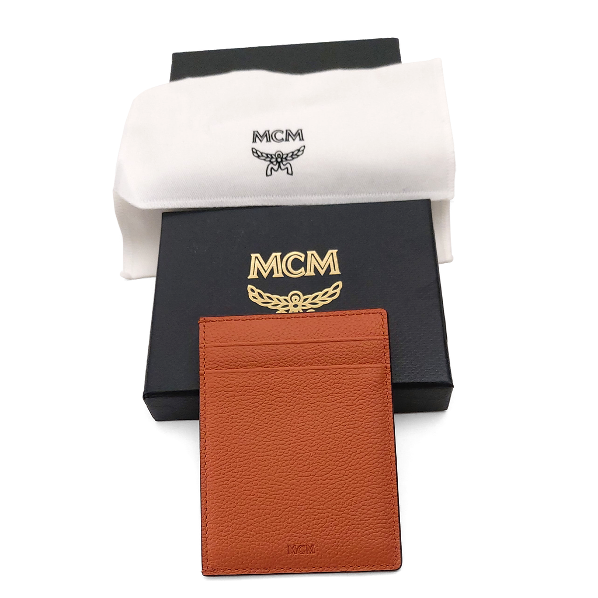 MCM Mini Himmel Card Case in Embossed Leather (0224) | eBay