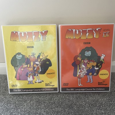 Muzzy BBC Language Course For Children & Beginners French Levels 1 & 2 Some New!