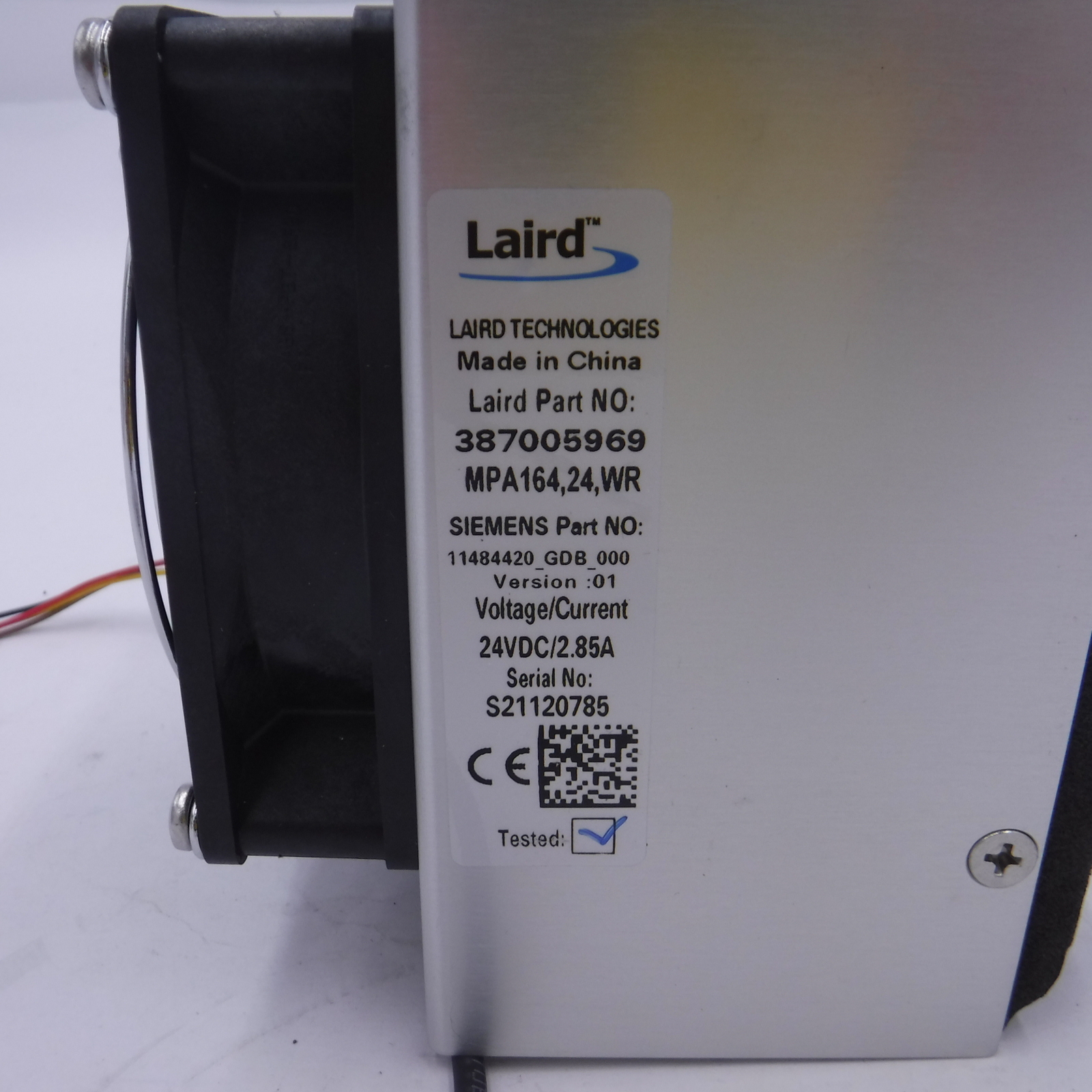 Laird Technologies 387005969 Cooling Fan Unit for sale online eBay