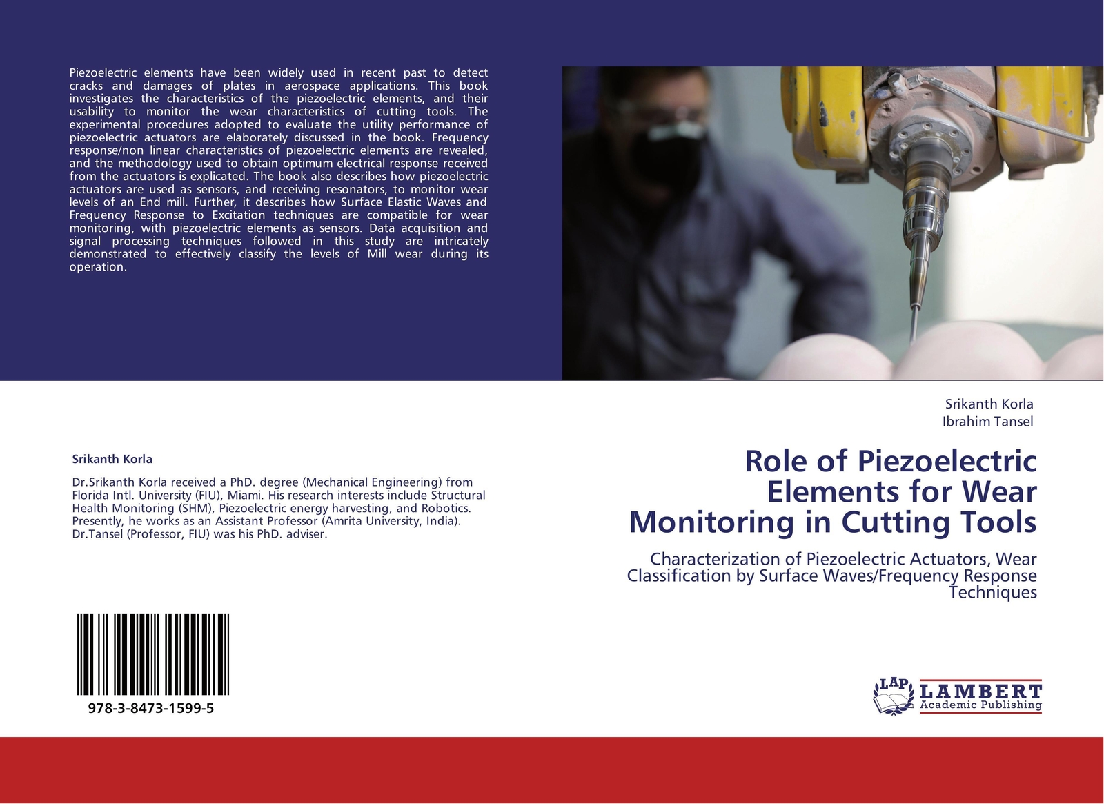 Thumbnail - Srikanth Korla (u. A.) | Role Of Piezoelectric Elements For Wear