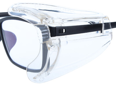 Seitenschutz universal flexibles Kunststoff transparent | Windschutz Brille  NEU
