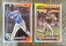 2024 Topps Series 2 Rainbow Foil - Eguy Rosario & Tyler Cropley RC Rookie