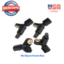 Set 4 Abs Wheel Speed Sensor Front Rear Left Right For Tt Beetle Golf Jetta