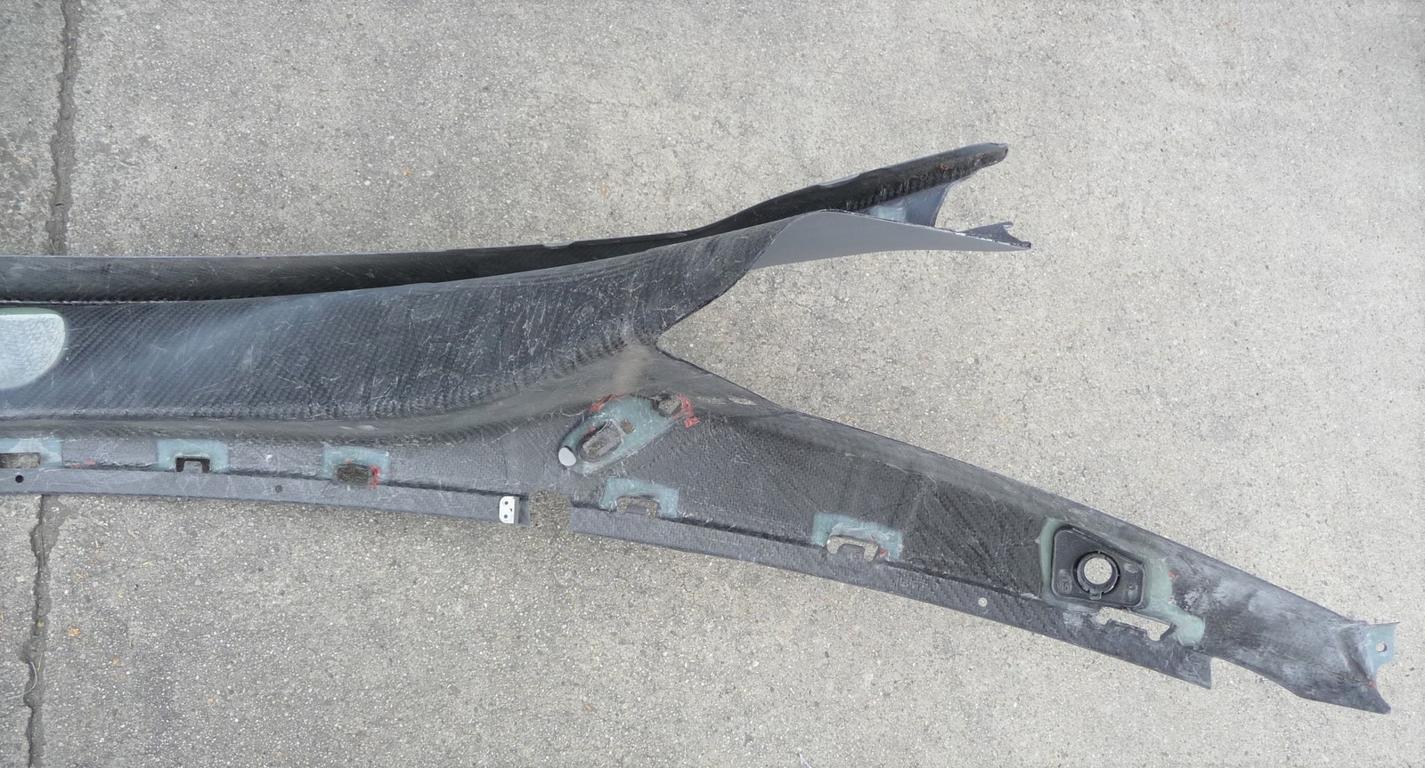 2016-2019 McLaren 570S Front Bumper Lower Portion Carbon Fiber 13A6651MP OEM
