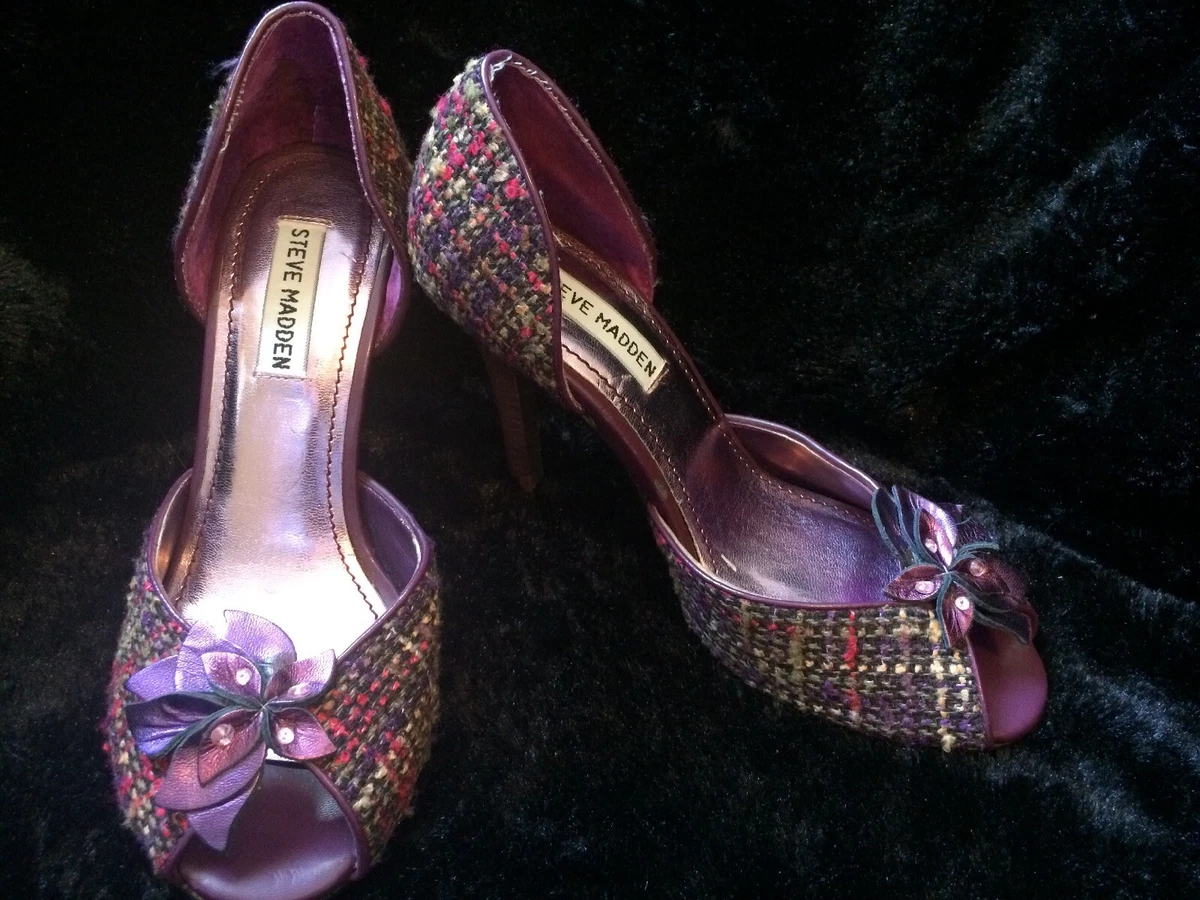 Steve madden plaid shoes clearance