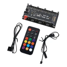 8 RGB / ARGB Strip Fan Controller Hub Splitter for Desktop Computer PC AURA NEW