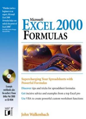 Microsoft Excel 2000 Formulas,John Walkenbach