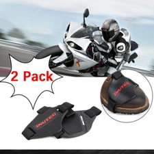 2 Pack Motorcycle Protector Boot Motorcycle Clutch Cover Shoe Protector Pads
