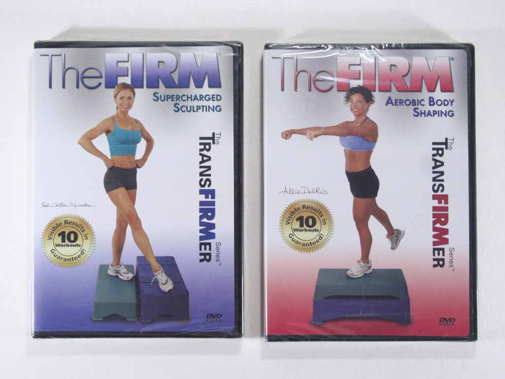 The Firm Aerobic DVDs Body Shaping Supercharged Scupting Sealed