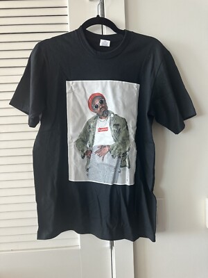 Supreme / 22AW/アンドレ3000/Tシャツ/S/コットン/BLK/プリント Supreme Andre 3000 Black Tee Shirt- Size S | eBay