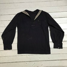 VTG 1940er WWII &Auml;ra USN Marine Uniform Dress Blues, Small