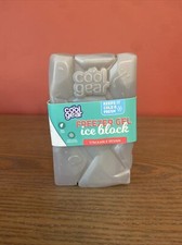 Cool Gear Congelador Gel Bloque de Hielo Gris 1 Unidad Individual NUEVO