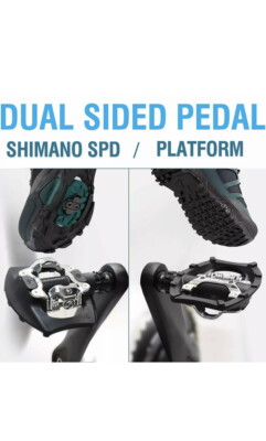 pedal with strap Platform pedals with velcro straps (pair)  Mission Cycles