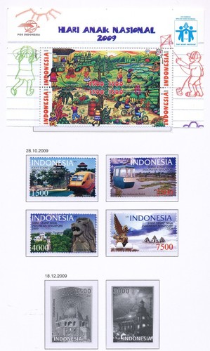 INDONESIA 2009 - POSTFRIS JAARGANG INCLUSIEF SIERVELLETJES -GEHEEL VOLGENS SCANS - Imagen 11 de 12