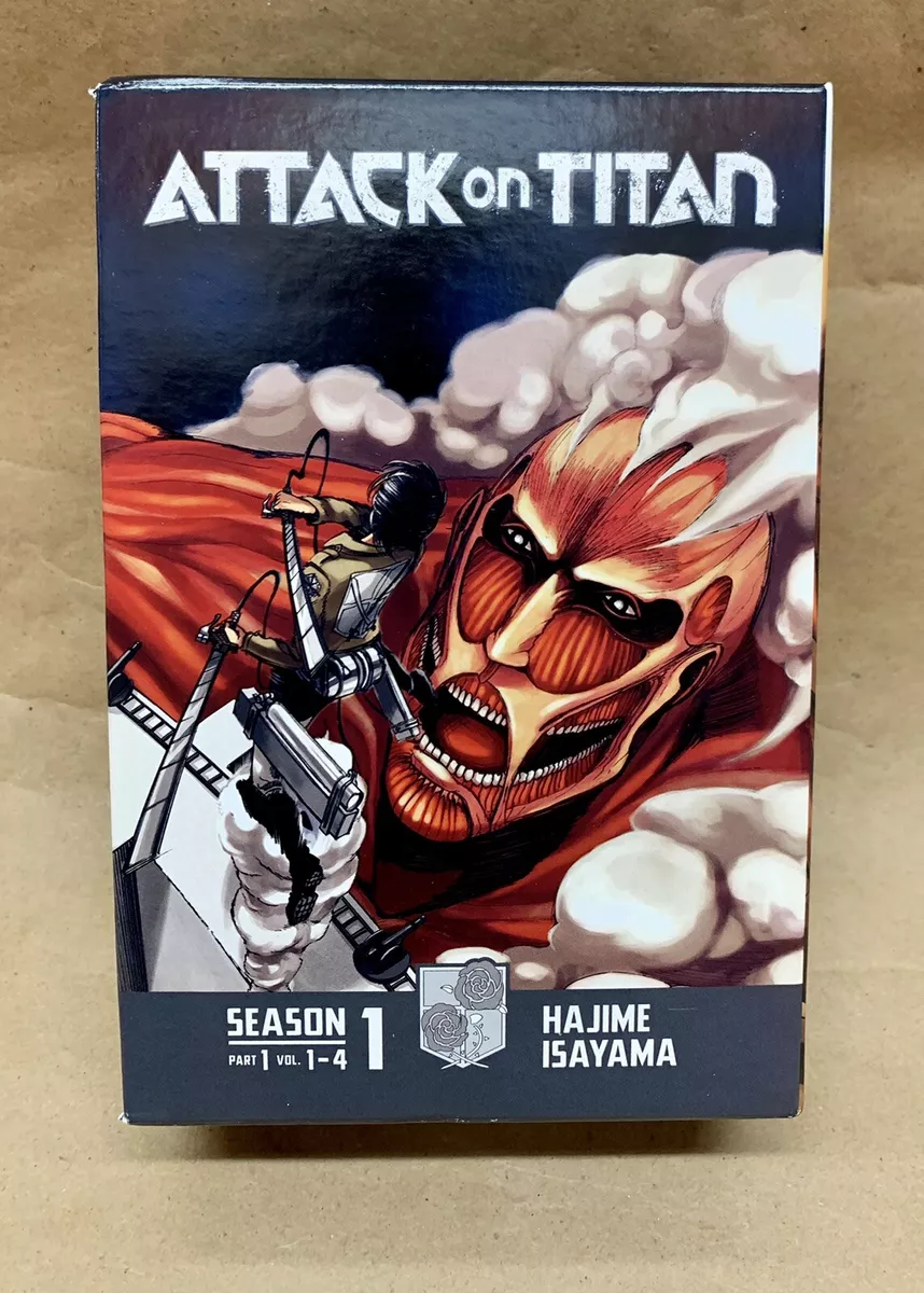 Attack on Titan Season 1 Part 1 Manga Box Set (Attack on Titan Manga Box  Sets)