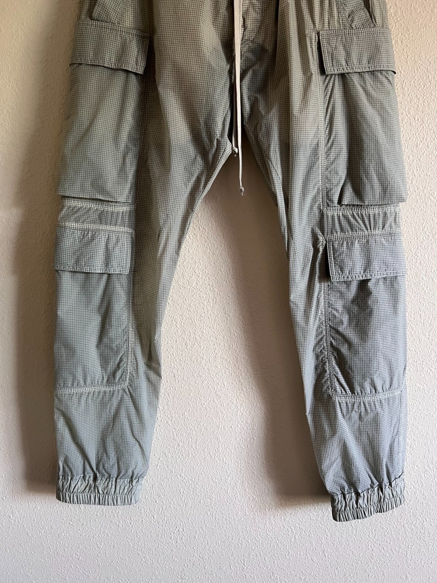 Rick Owens Mastodon Cargo Pants - Size 50 - Pearl - Brand New | eBay