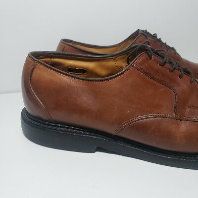 Allen Edmonds Ashton Split Toe Oxford Shoes Men\'s Size 12 D Brown 1628 Vintage Allen Edmonds Ashton Orthotic Brown Split Toe Shoes  main image 3