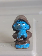 Rare Smurfs Praying Monk Smurf 20431 Figure Toy Vintage 1994 Schleich Peyo