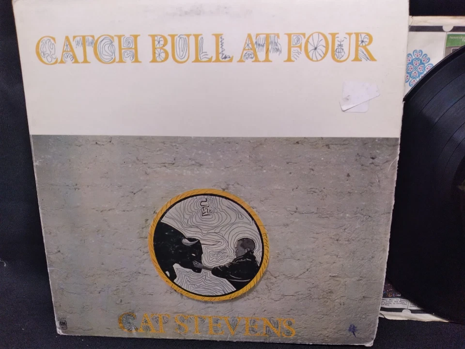 Cat Stevens Catch Bull At Four/Buddha & the Chocolate Box Vinyl LP records lot-2 - Image 2 of 4