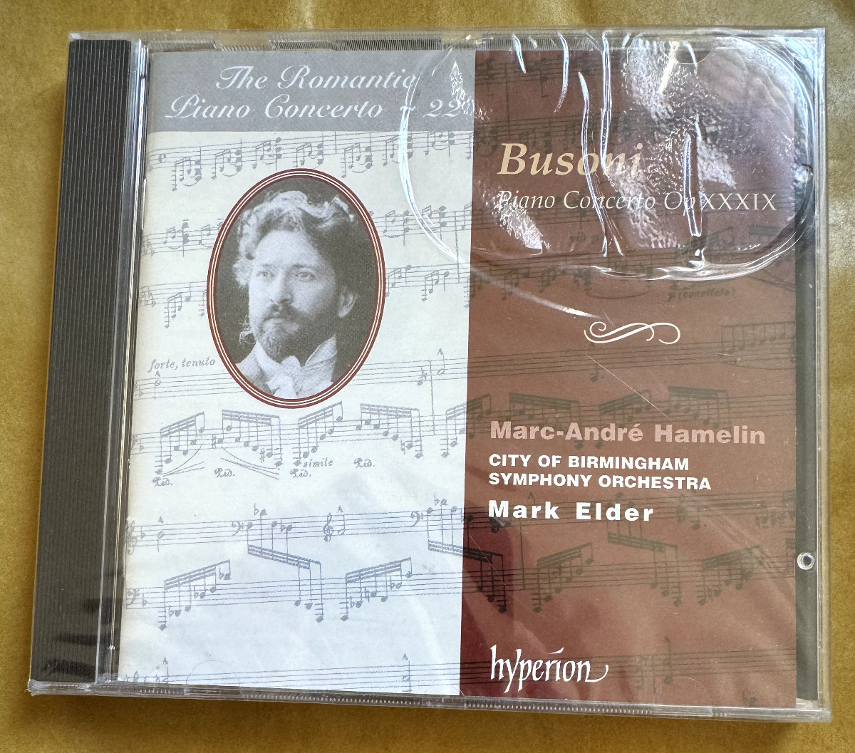 Busoni Piano Concerto, Op. 39 NEW SEALED CD