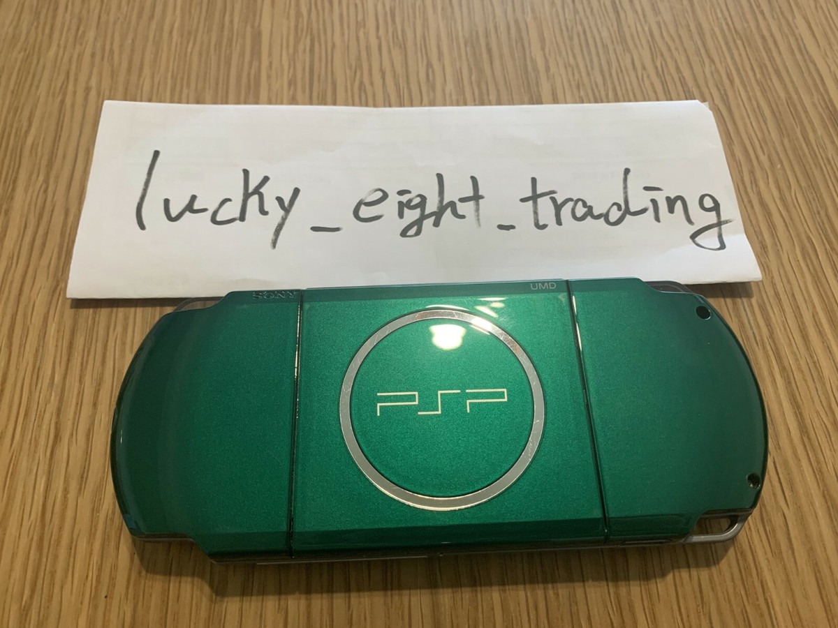 PSP 3000 Spirited Green SG Console only No Battery [H] | eBay