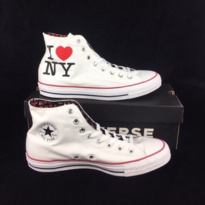 mens converse with love heart