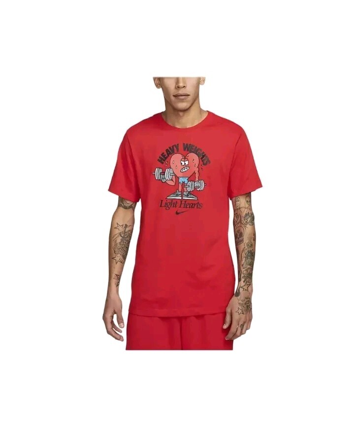 Nike Men's Dri-Fit Fitness T-Shirt Size Large DZ2743-657