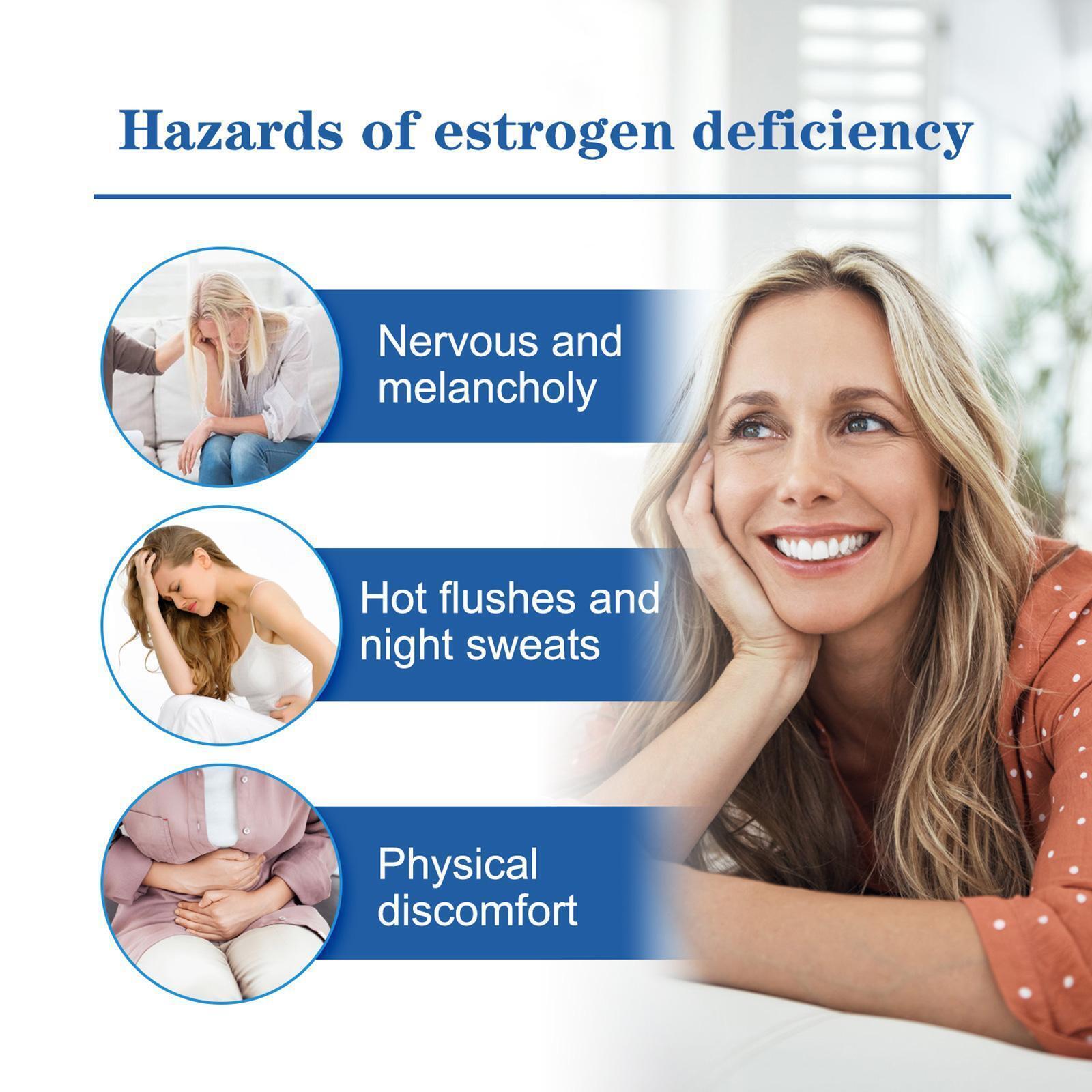 Estrogen Cream For Menopause Relief 100ml E7Y0 eBay