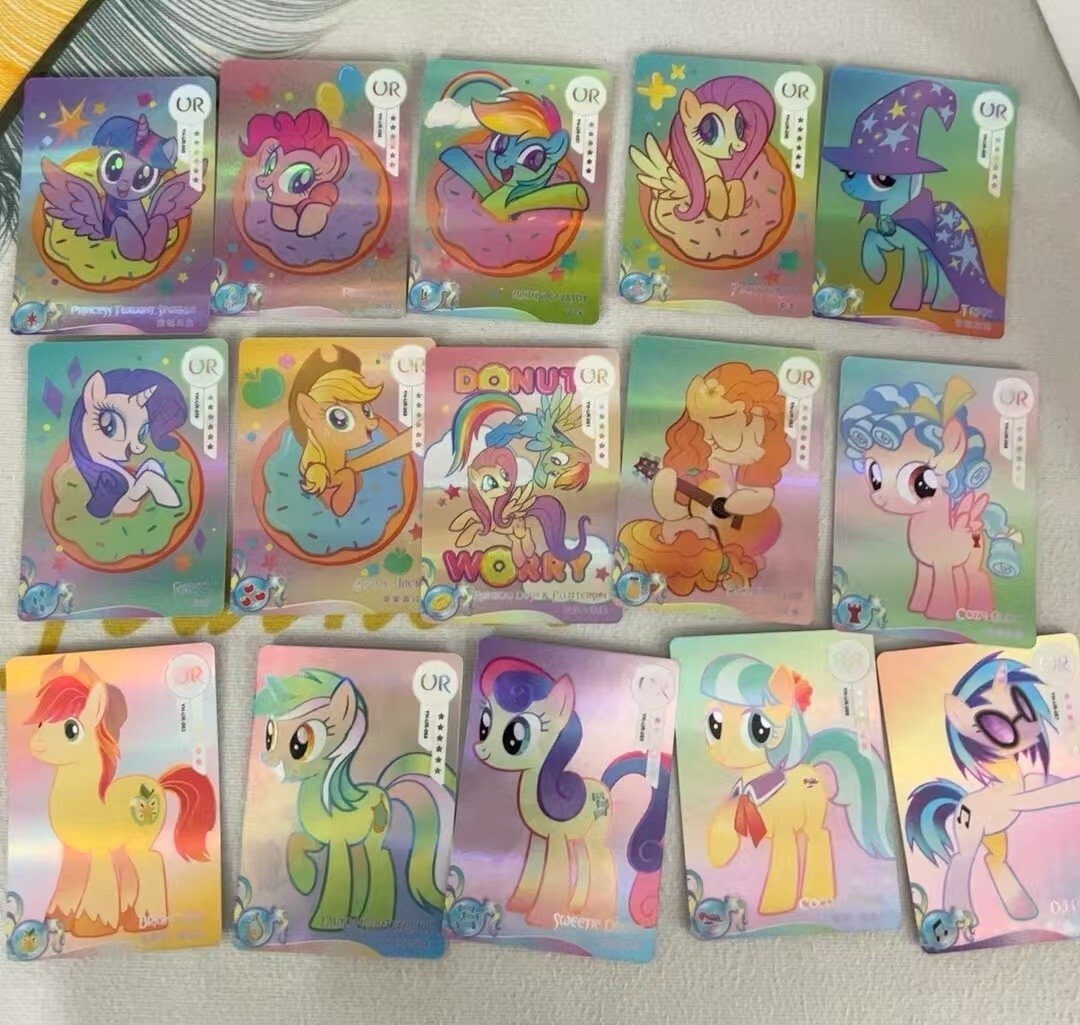 Kayou My little Pony Stars/Moon/Rainbow/Fun CCG card SSR/UR