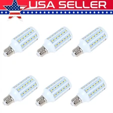 6PCS LED Light Bulbs 15W/100W Daylight A19 6000K Dimmable E26 Replacement Lamp