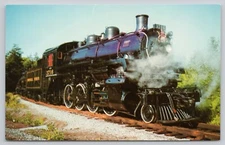 Postcard British Columbia Provincial Museum ex-CPR MLW 2-8-0 #3716 