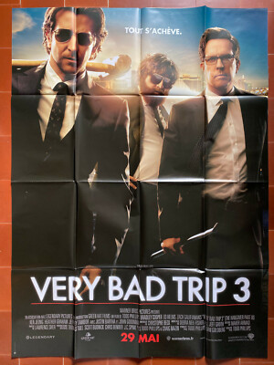 Plakat Very Bad Trip 3 Todd Phillips Bradley Cooper Ausgabe Helms 120x160cm
