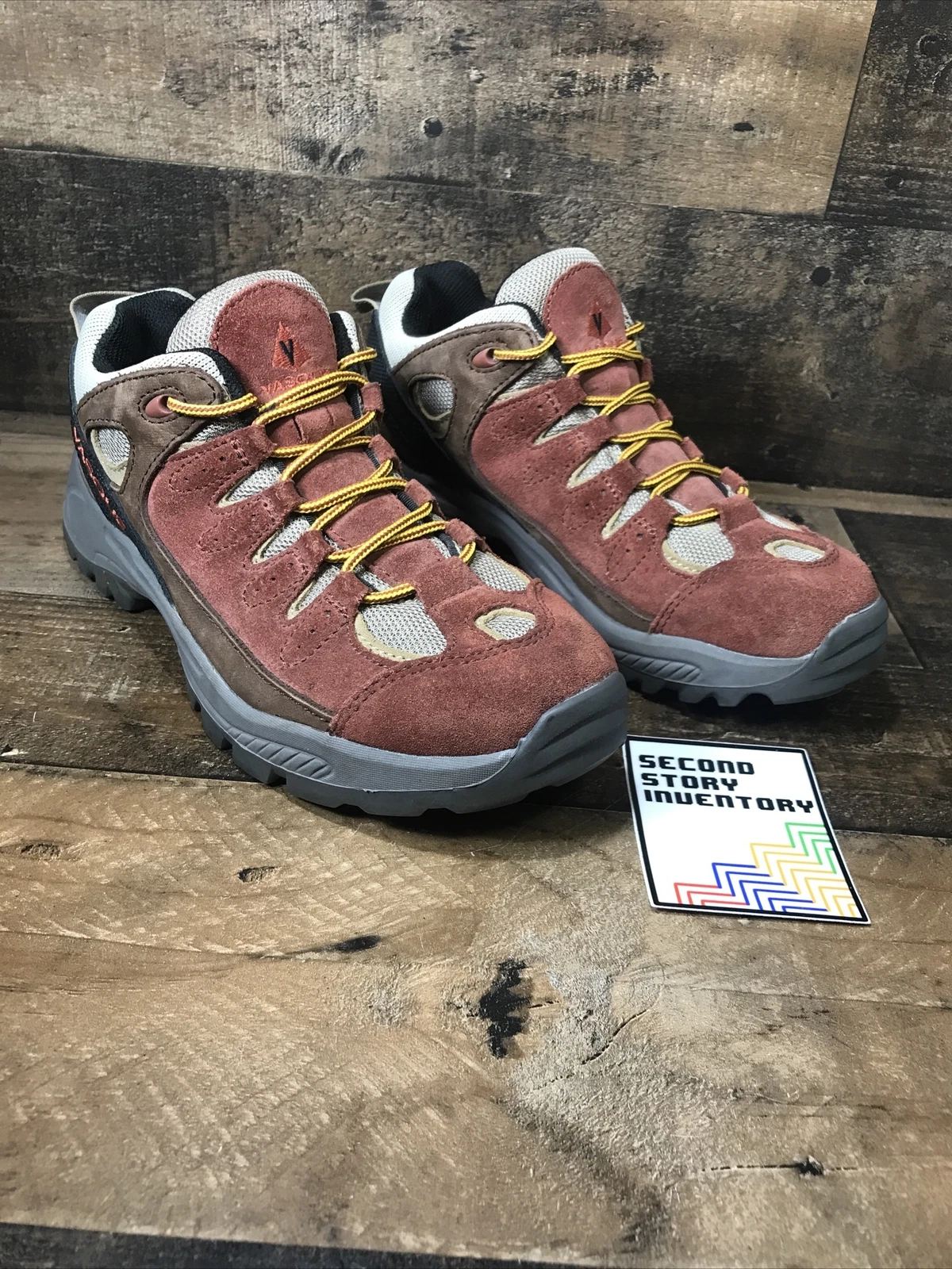 Vasque Balance Maroon Brown Hiking Work Camping Boots Shoes Men’s Size 5